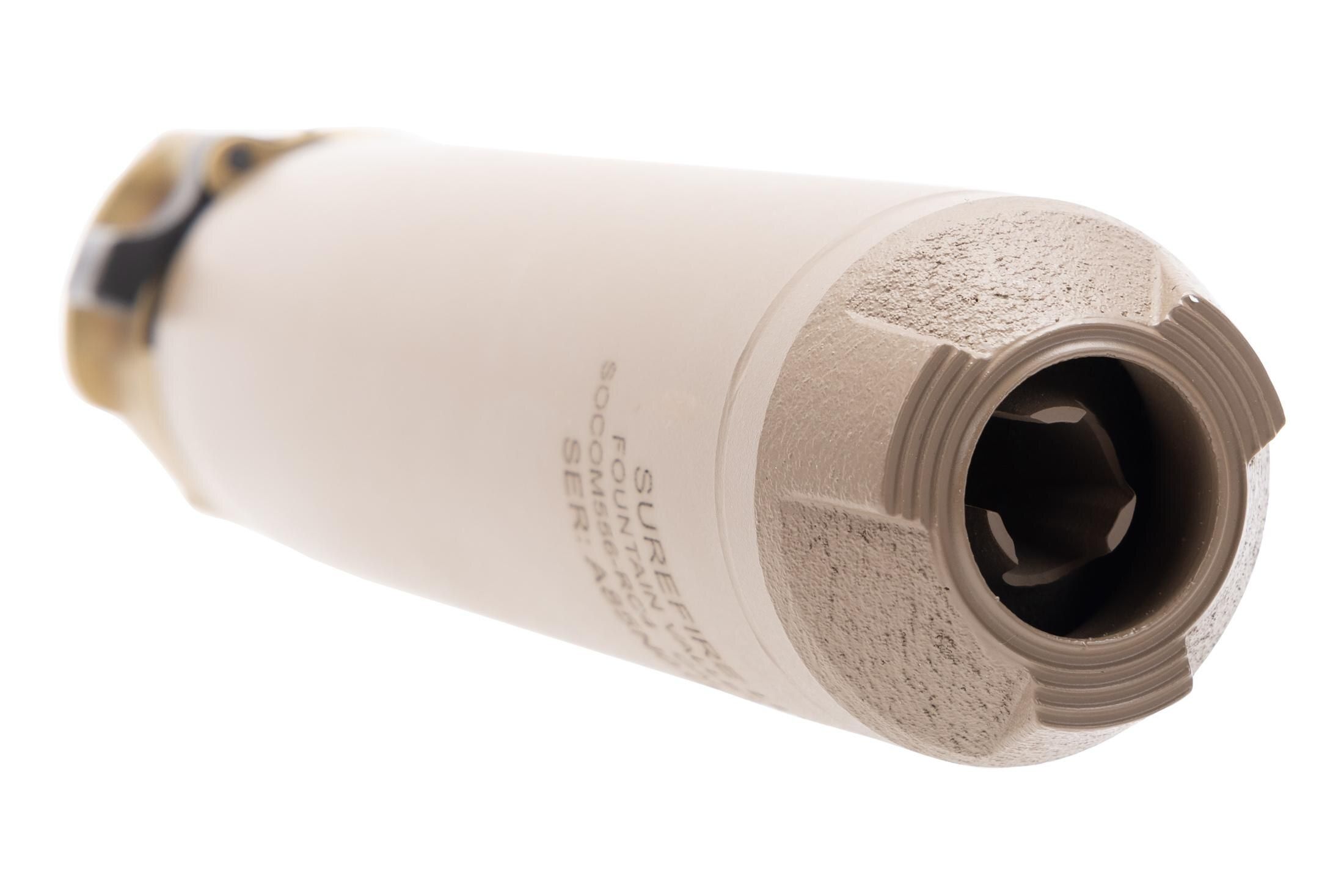 SureFire SOCOM RC4 5.56 NATO Suppressor - Dark Earth